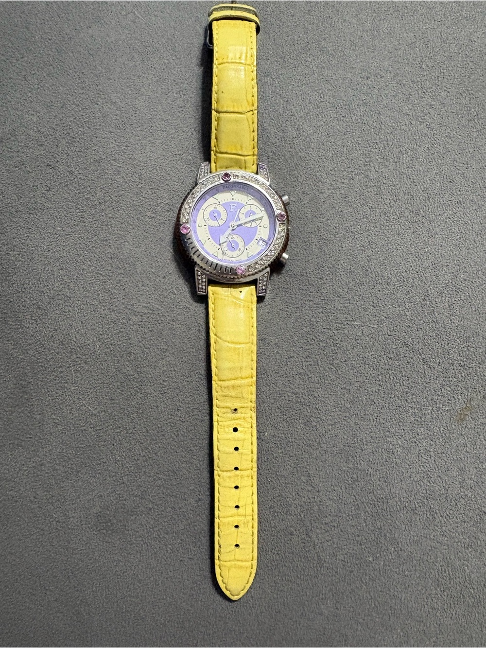 Faconnable Dreams LE Watch Genuine Diamonds Pink Sapphires PARTS